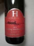 Huff Estate Riesling medium dry 2010